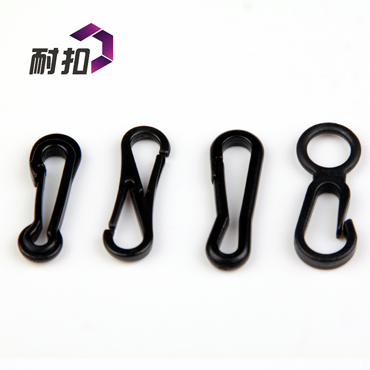 東莞耐扣現(xiàn)貨廠家直銷發(fā)財(cái)扣 8字扣塑料手套配件扣滿千包郵