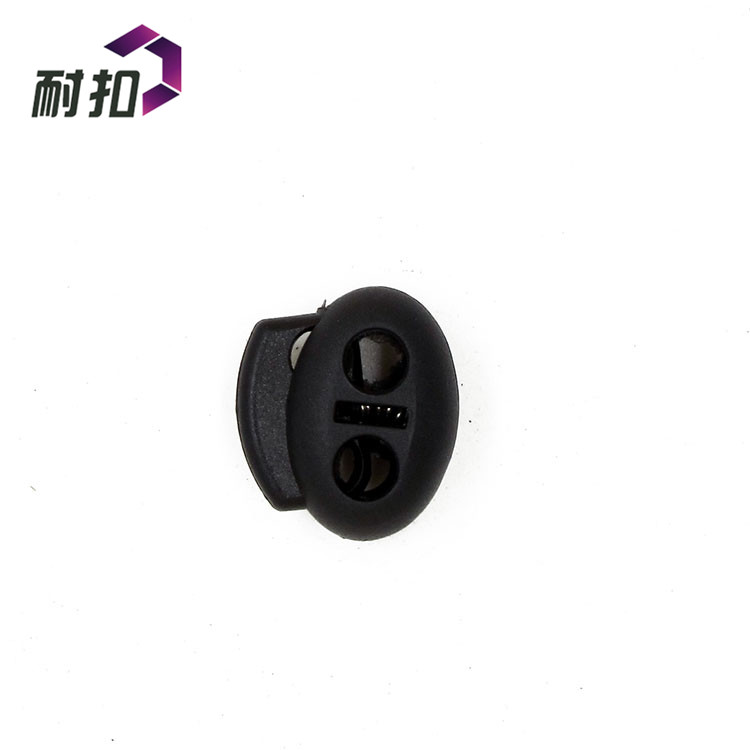 注塑雙孔彈簧扣 服裝手套配件 環(huán)保材質 廠家大量生產 供現(xiàn)貨