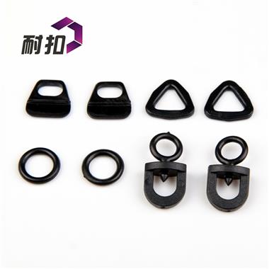 廠家直銷東莞耐扣現貨塑料手套配發(fā)財扣 8字扣件扣滿千包郵